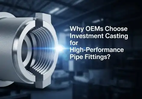Why OEMs Choose Investment Casting for High-Performance Pipe Fittings？